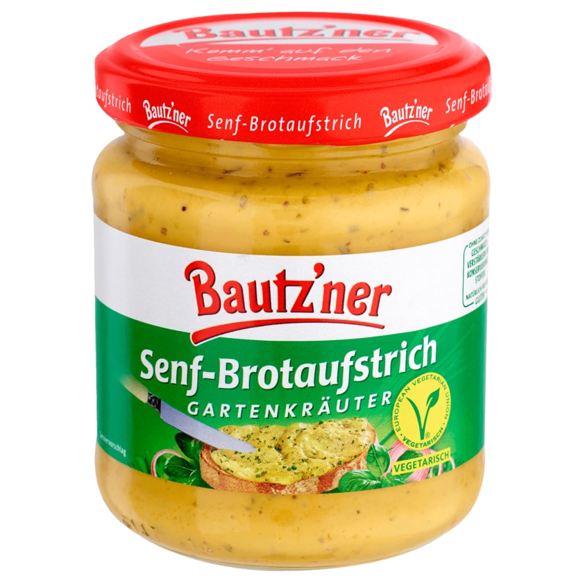 Bautz'ner Senf Brotaufstrich Gartenkräuter 200ml